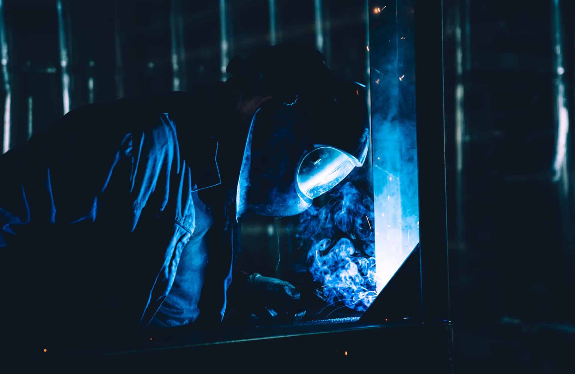 Man who transforms welded assemblies into castings and forgings by welding What we do