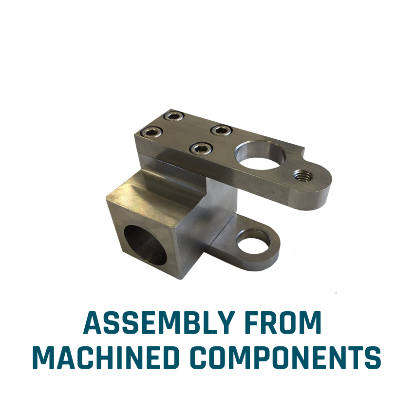 Assembly from machined components