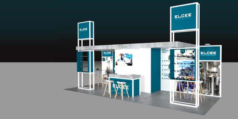 ELCEE booth design at the Offshore energy exhibition