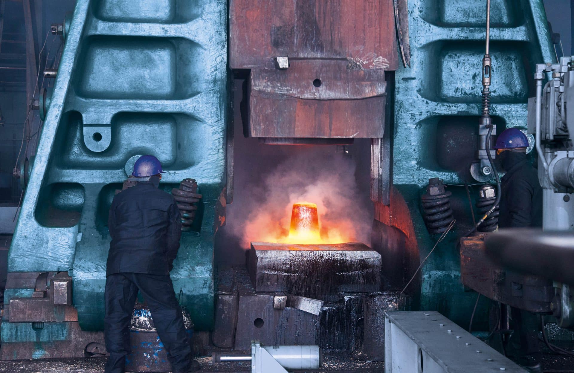 ELCEE FORGINGS what we do two man forging in a factory What we do