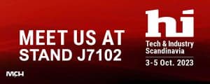 Meet us at our booth at HI Tech & Industry Scandinavia J7102