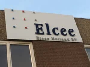 Current sign Elcee Holland BV