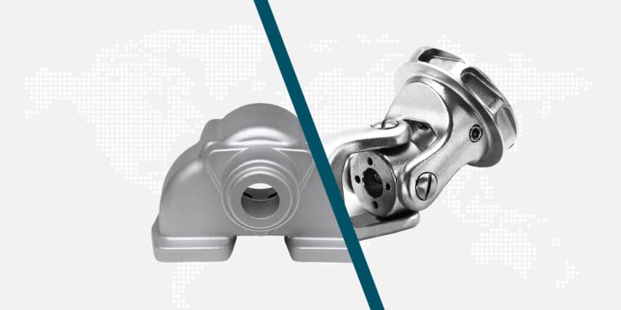 Exploring the differences between investment casting and shell moulding